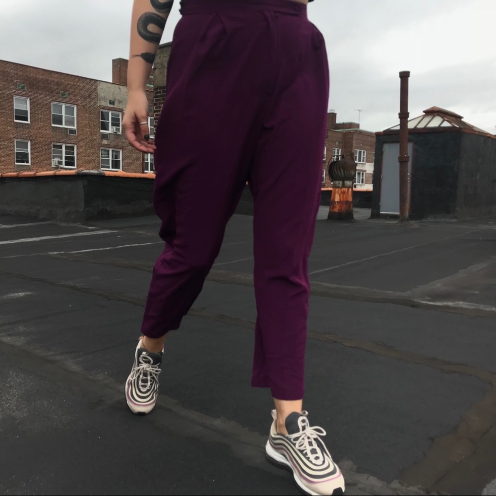 Plum Pants